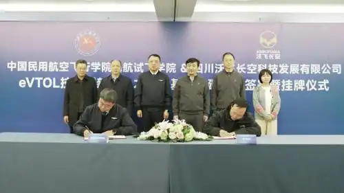 飞行汽车政策利好低空经济,沃飞长空携手川航、中飞院编织空中交通网